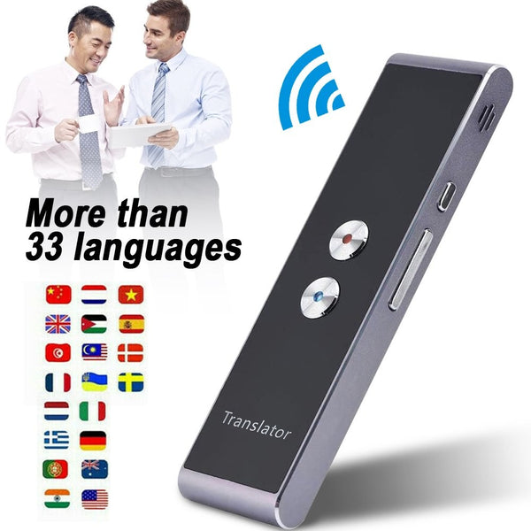 Smart Voice Translator Portable Two-Way Real Time 33 Language Translator Device