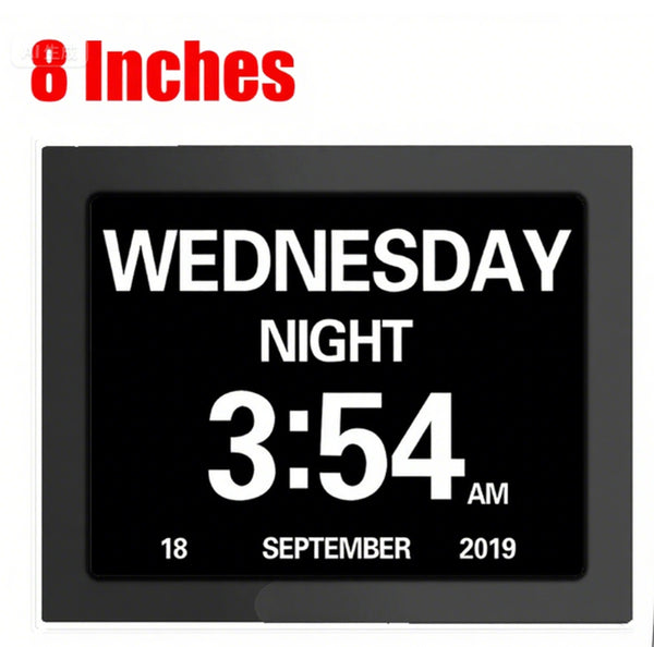Digital Calendar Clock Alarm Extra Large