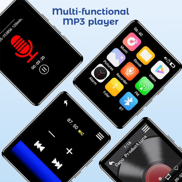 Portable Bluetooth Touch Hifi Audio Support 128GB