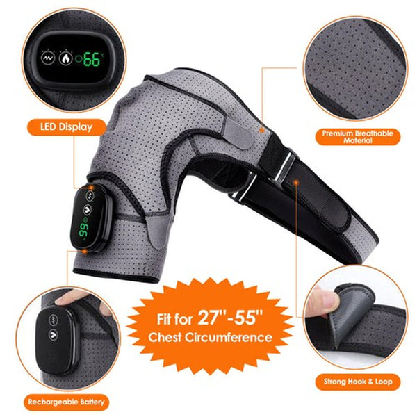Electric Heated Shoulder Wrap Brace 