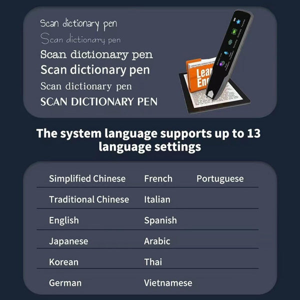 Translator Pen Scanner