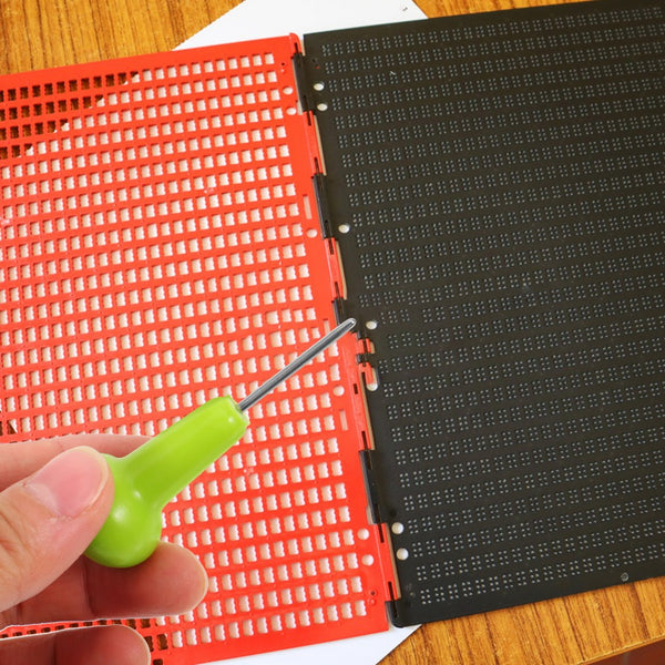 Braille Writing Tool with Stylus 