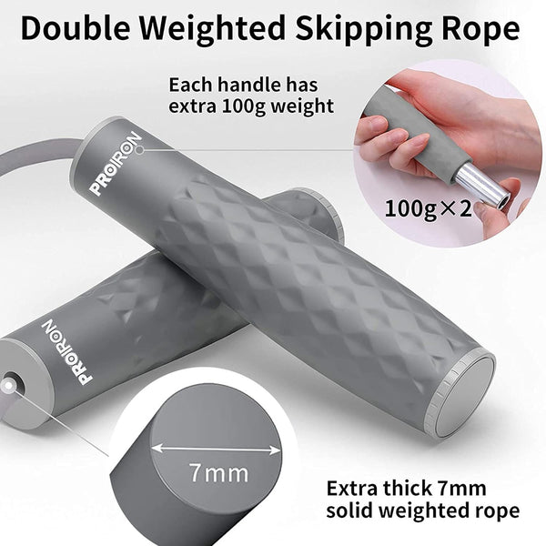 Skipping Rope Double Weighted