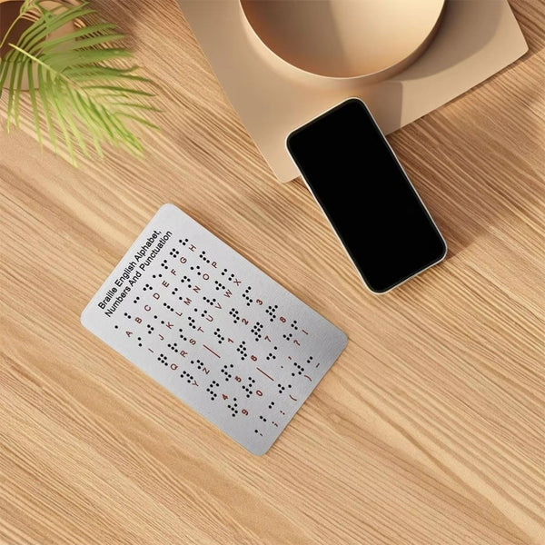 Professional Braille Learning Board Visual Impairment Aid