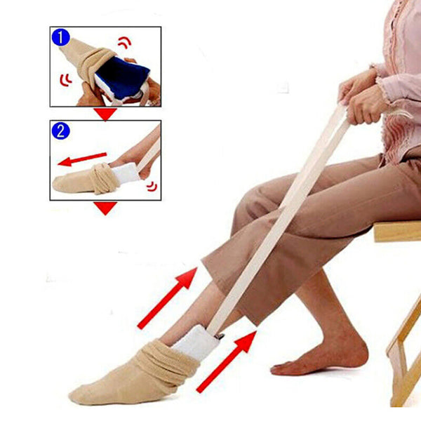 2/4X Stocking Slider Pulling Assist Device