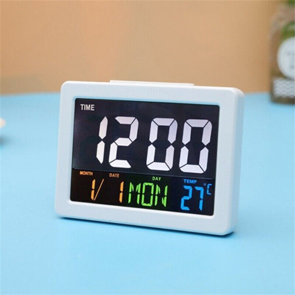 Digital Jumbo Clock with Calendar Temperature Clock