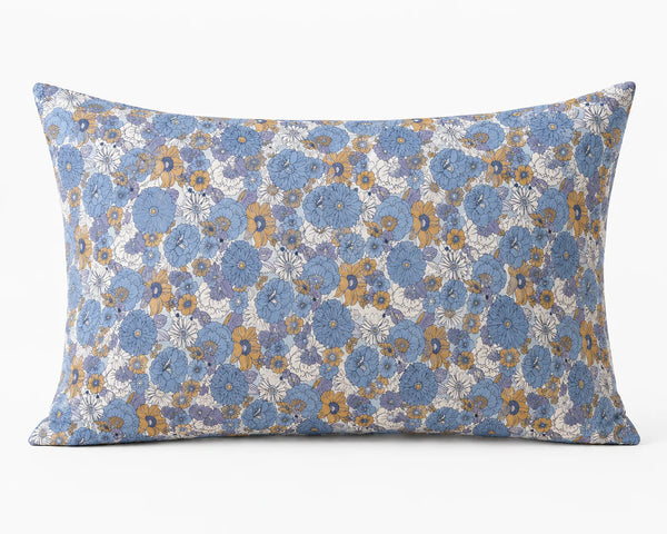 Blue Meadow Waterproof Pillow Case