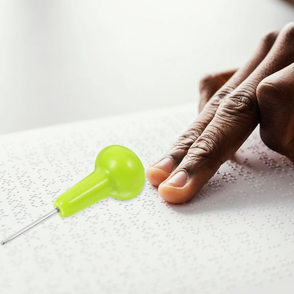 Braille Writing Tool with Stylus 
