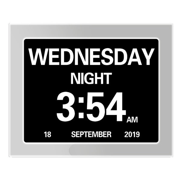 Digital Calendar Clock Alarm Extra Large