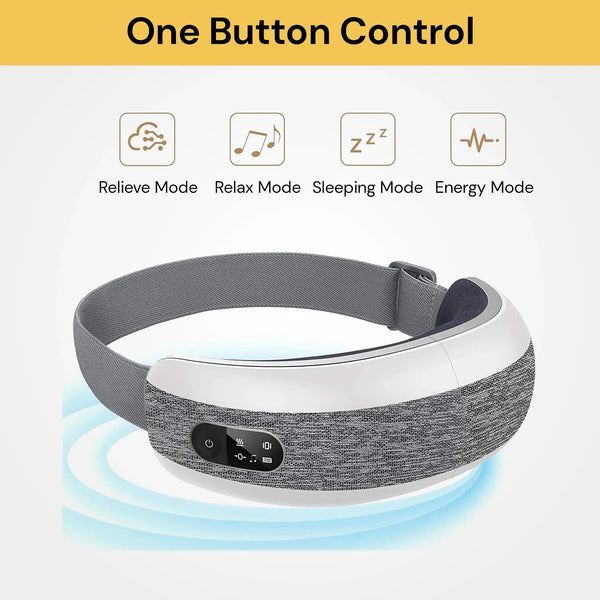 Smart Eye Massager for Men & Women Heat Spa