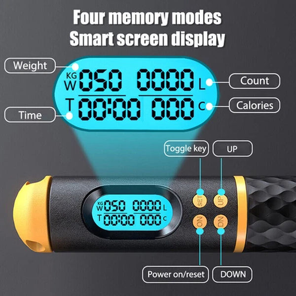 Weighted Smart Skipping Rope 
