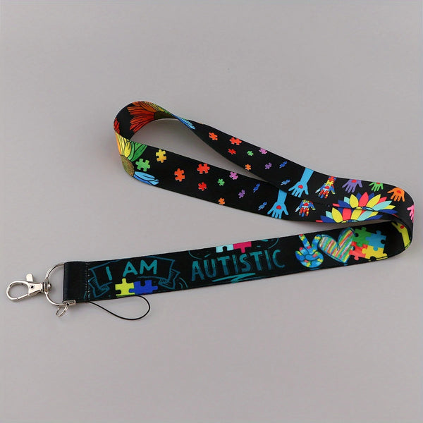 AUTISM Awareness Neck Lanyard 