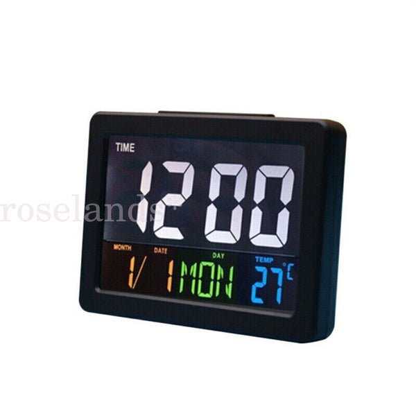 Digital Jumbo Clock with Calendar Temperature Clock