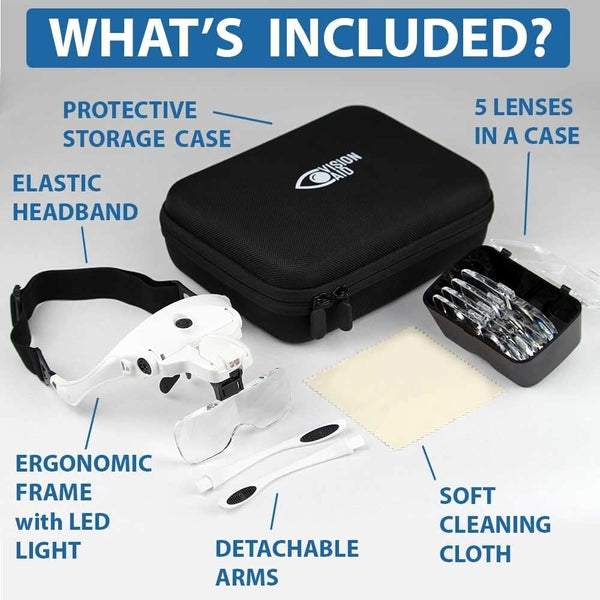 Vision Aid Magnifying Glasses 