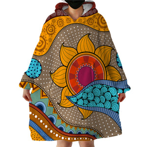 Therapeutic Blanket Hoodie - Aboriginal (Made to Order)