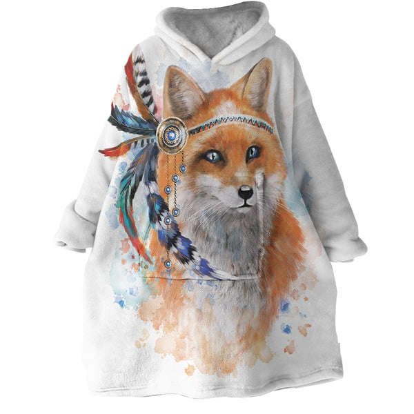 Therapeutic Blanket Hoodie - Fox Boho (Made to Order)