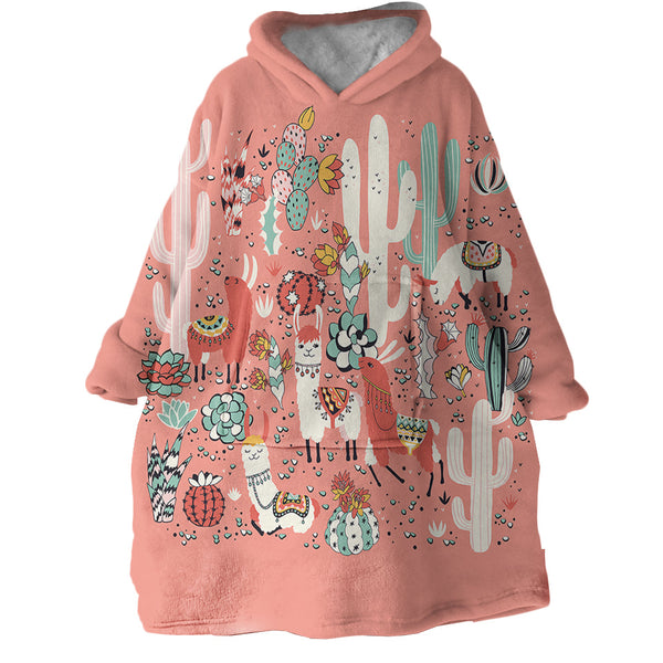 Therapeutic Blanket Hoodie - Llama (Made to Order)