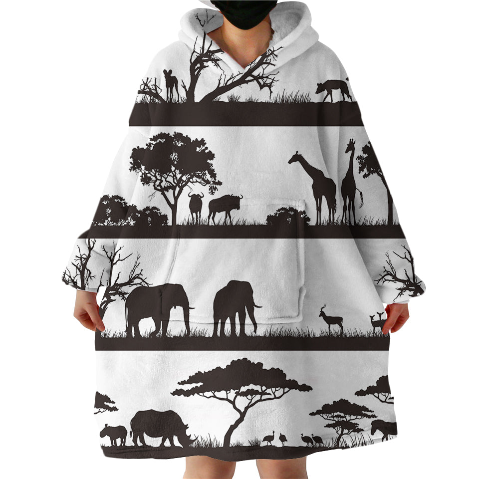 Therapeutic Blanket Hoodie - Savanna (Made to Order)