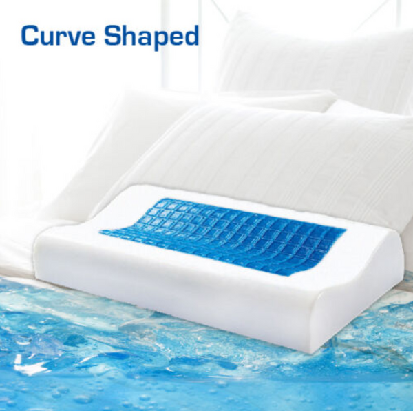 Deluxe Memory Foam Pillow with Cooling Gel Top