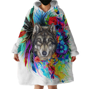 Therapeutic Blanket Hoodie - Wolf Colour (Made to Order)