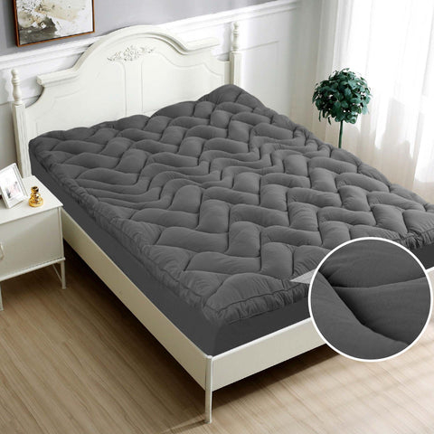 Premium 1000GSM Charcoal Mattress Topper