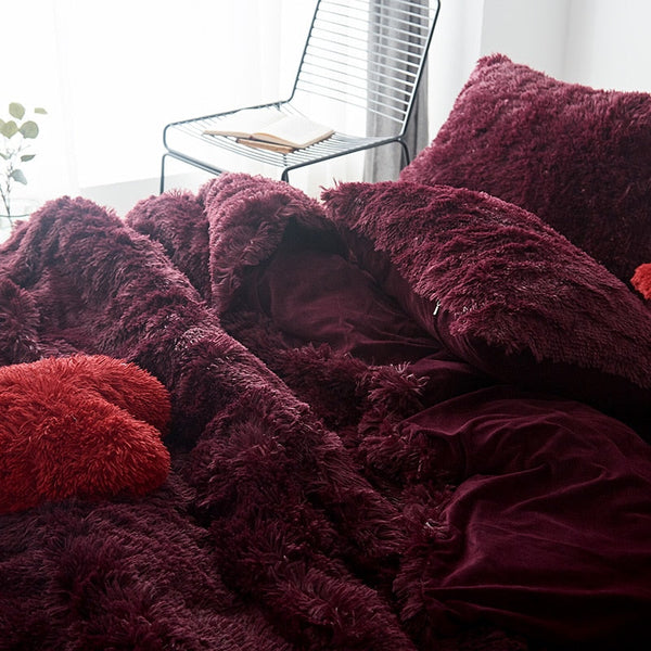 Therapeutic Fluffy Quilt Comforter Set