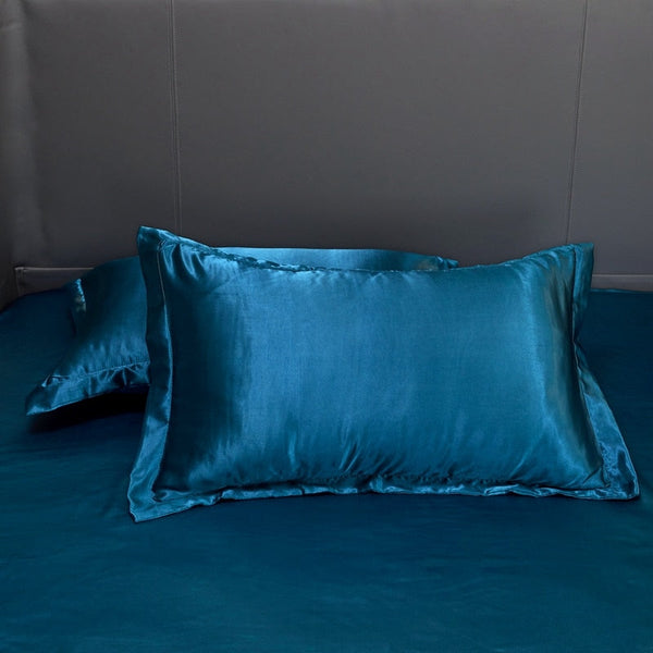 Satin Bedding Set - Royal Blue