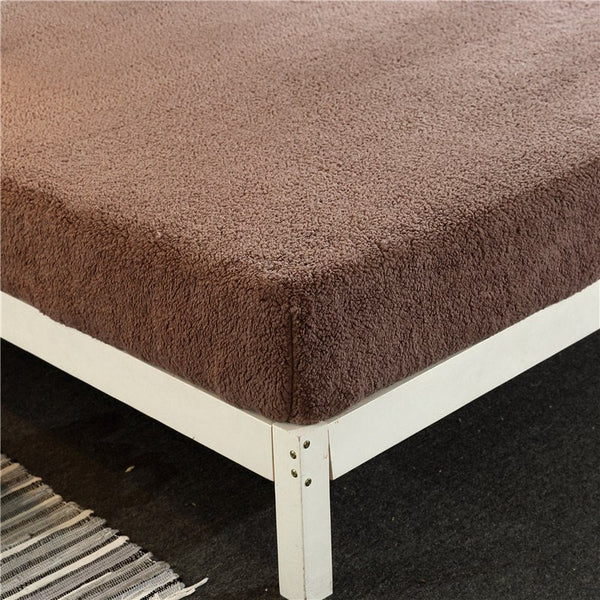 Faux Lambswool Fleece  Fitted Bed Sheet