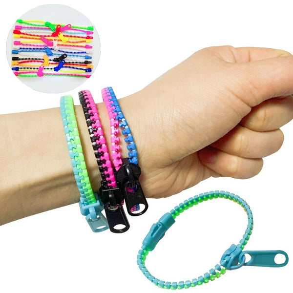 Sensory-Zipper Fidget Bracelet