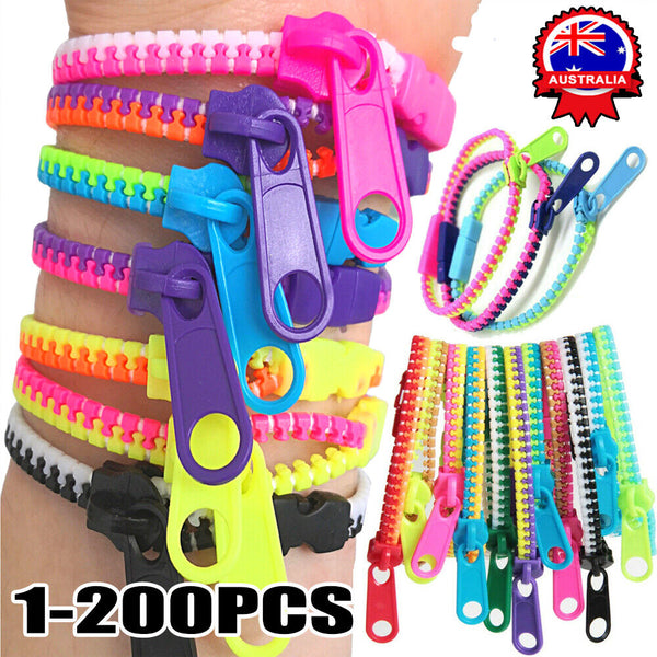 Sensory-Zipper Fidget Bracelet