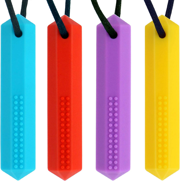 4PCS Sensory Chew Necklace
