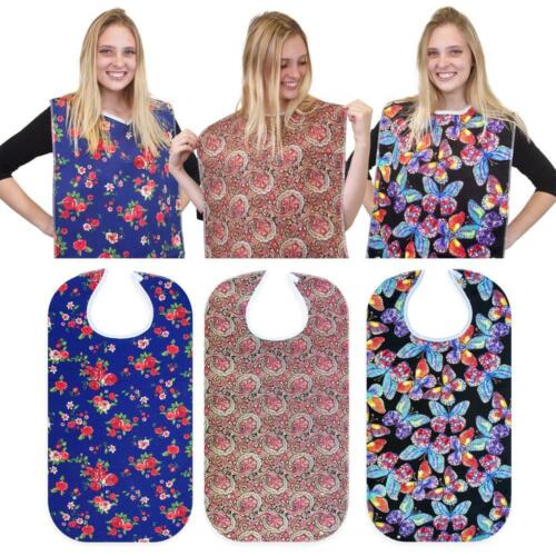 2 x Adult Bibs Waterproof Protectors / Protector Disability