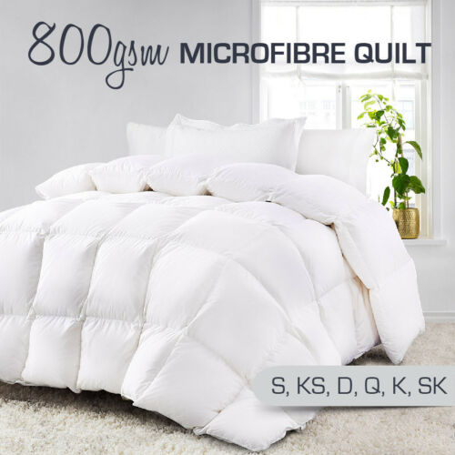 Doona Quilt Microfiber - All Seasons - White