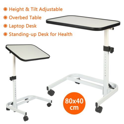 Over bed table Adjustable bedside table 