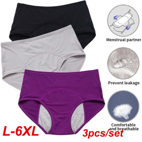 3Pcs Leakproof Underwear